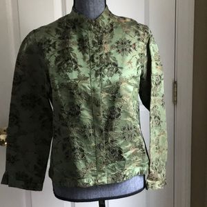 Chico’s mandarin collar jacket